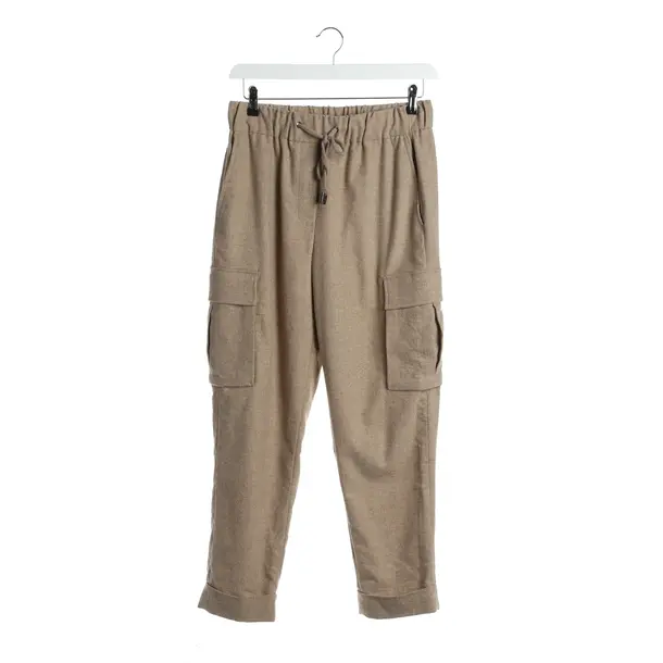 Pants in Brown, Cotton, Peserico