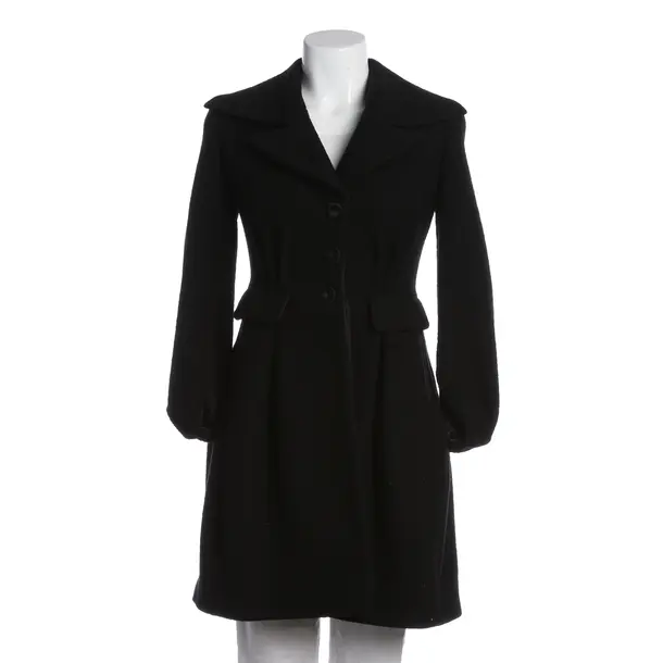 Winter Coat in Black, Wool, Emporio Armani