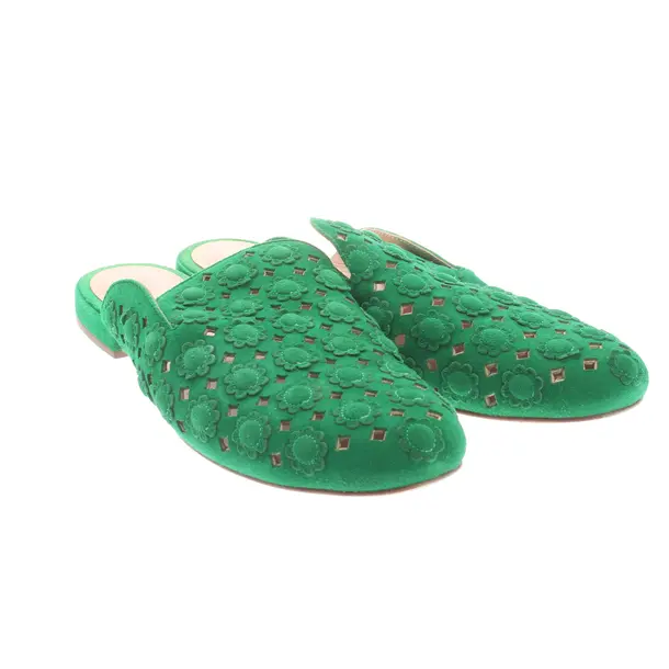 Mules in Green, , Unützer