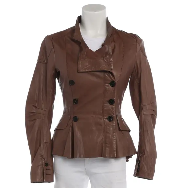 LeatherJacket in Brown, Leather, High Use