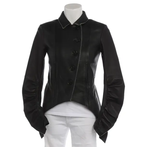 LeatherJacket in Black, Leather, High Use