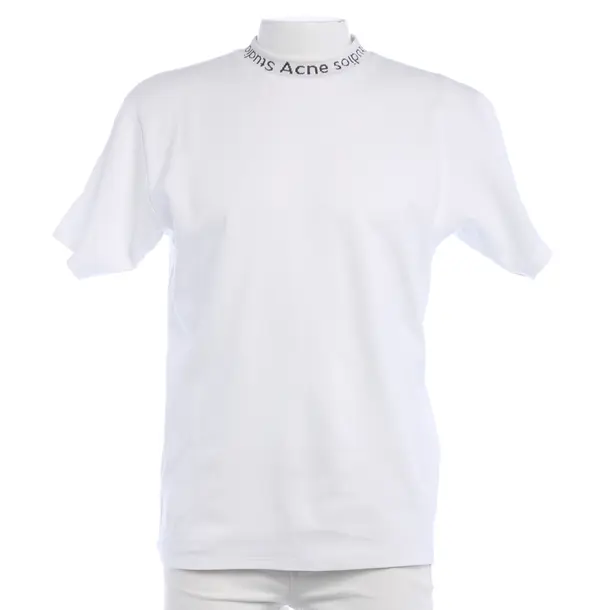 T-Shirt in White, Viscose, Acne Studios