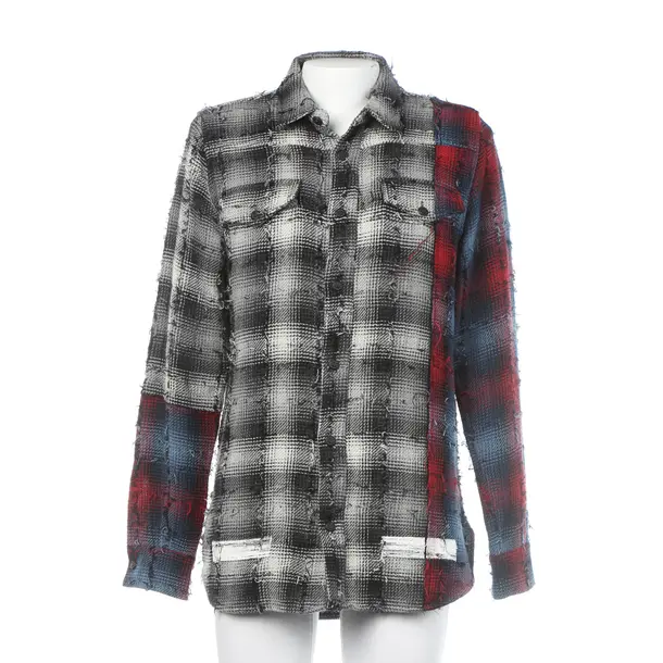 Mid-Season Jacket in Multicolored, Cotton, Off-White