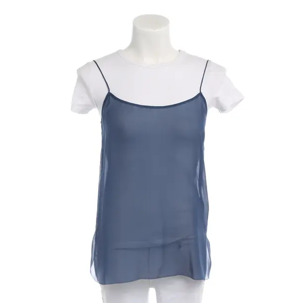 Top in Blau, Polyester, Dorothee Schumacher