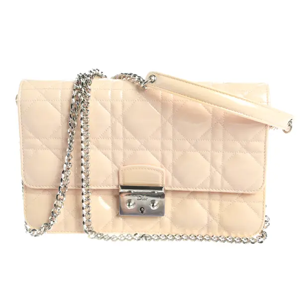 Shoulder Bag in Pink, Leather, Dior