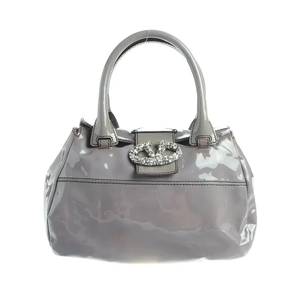 Handbag in Gray, Leather, Valentino