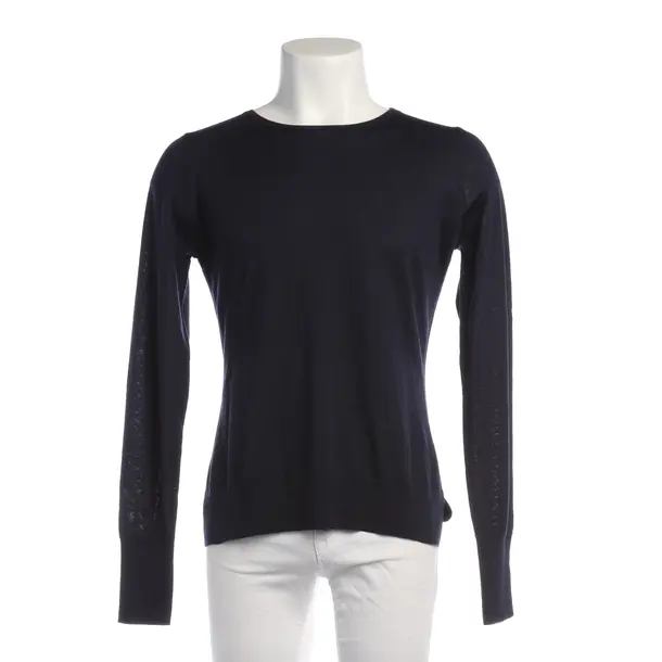 Pullover in Blau, Wolle, Loro Piana