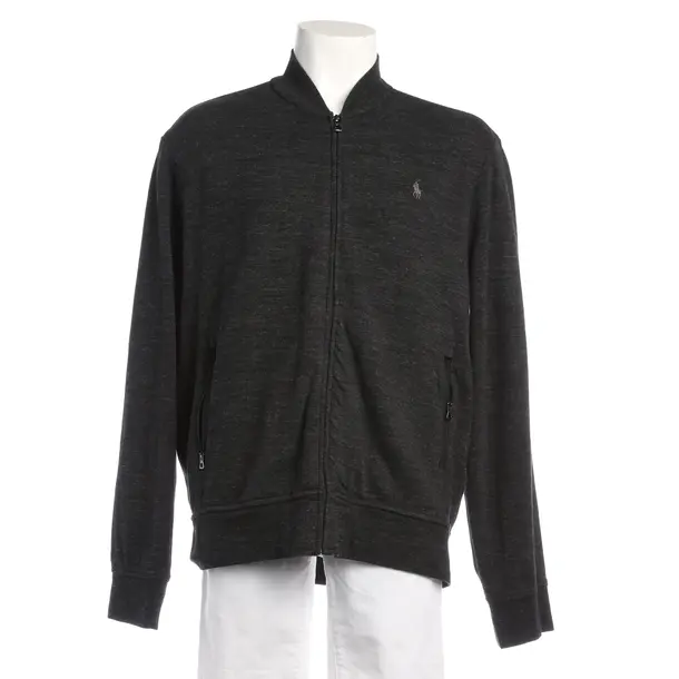 Sweatjacke in Grau, Baumwolle, Polo Ralph Lauren