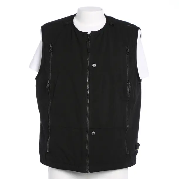 Weste in Schwarz, Polyamid, Stone Island