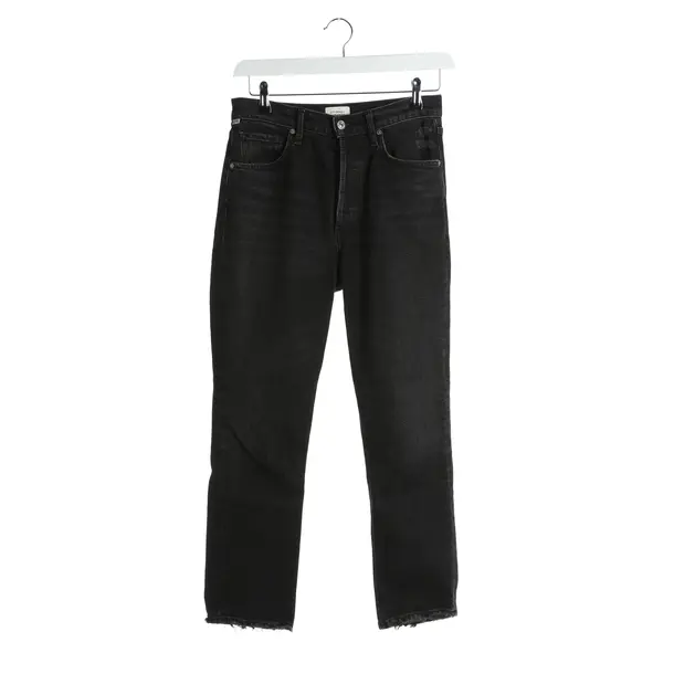 Jeans Straight Fit in Schwarz, Baumwolle, Citizens of Humanity