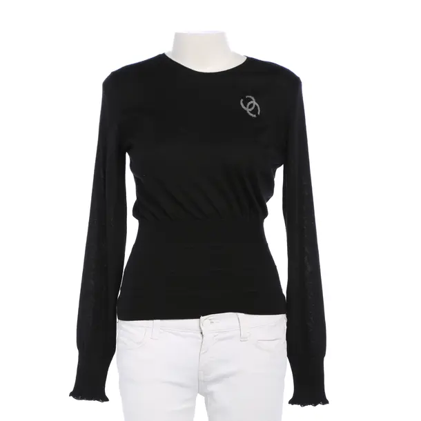 Pullover in Schwarz, Kaschmir, Chanel
