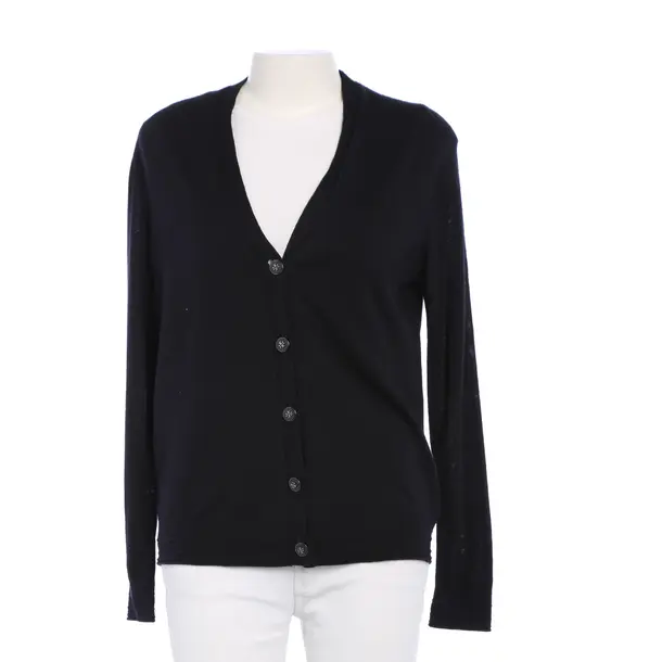 Cardigan in Blue, Wool, Tory Burch