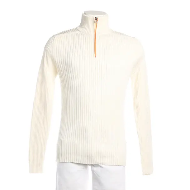 Pullover in Weiß, Baumwolle, Hugo Boss Orange