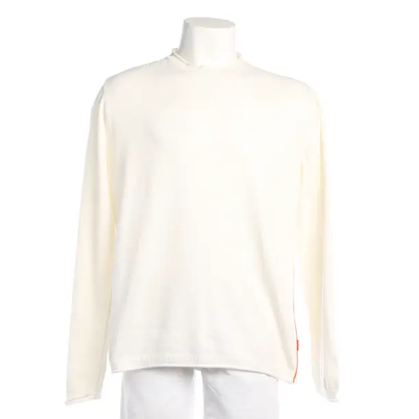 Pullover in Weiß, Baumwolle, Hugo Boss Orange