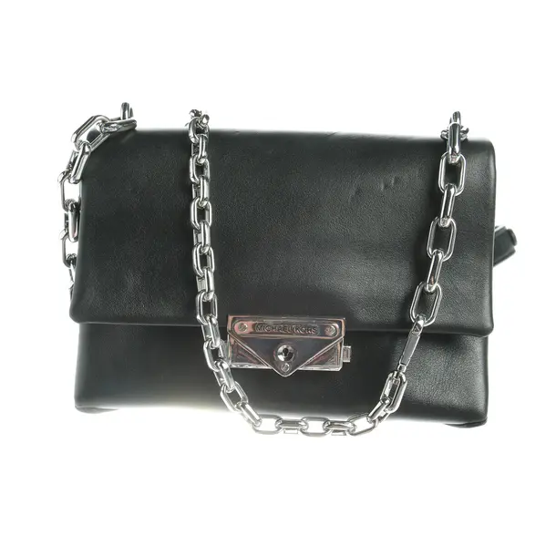 Shoulder Bag in Black, Leather, Michael Kors