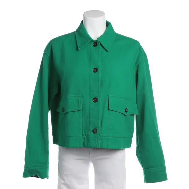 Summer Jacket in Green, Cotton, Marc O'Polo