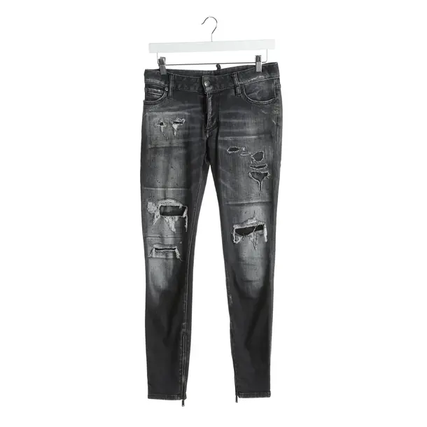 Jeans Skinny in Grau, Baumwolle, Dsquared