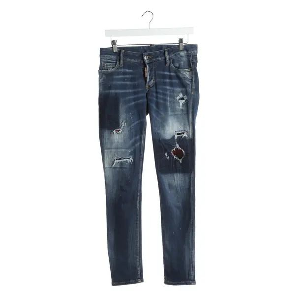Jeans Slim Fit in Blau, Baumwolle, Dsquared