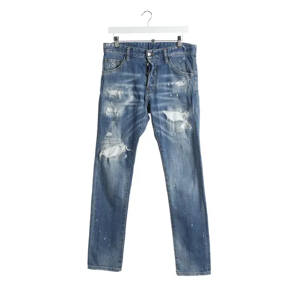 Slim Fit Jeans in Blue, Cotton, Dsquared