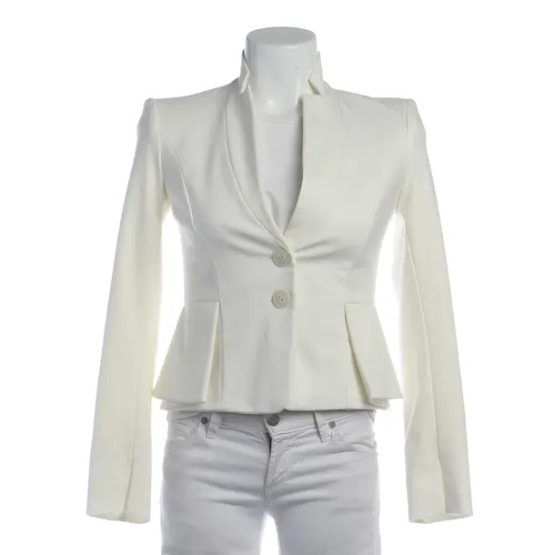 Blazer in White, Cotton, Patrizia Pepe