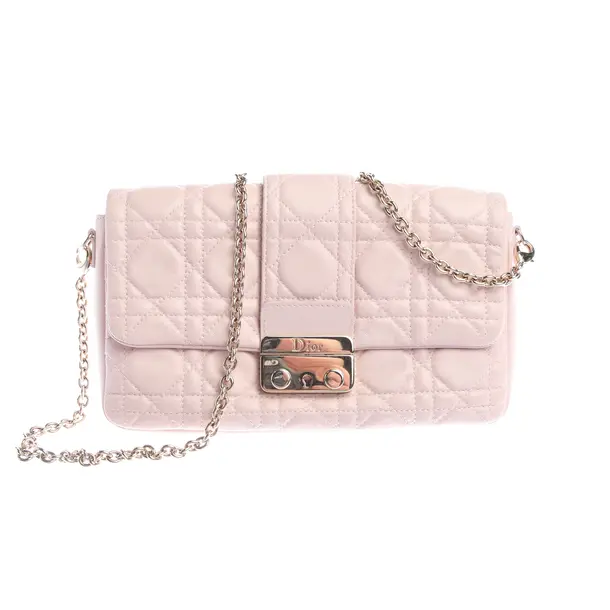 Shoulder Bag in Pink, Leather, Dior