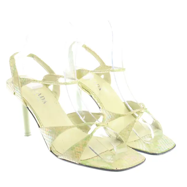 Heeled Sandals in Green, , Escada