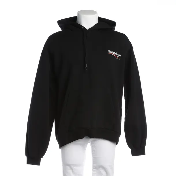 Hoodie, in Schwarz, Baumwolle, Balenciaga