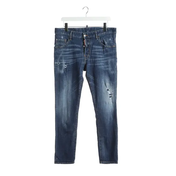 Jeans Straight Fit in Blau, Baumwolle, Dsquared