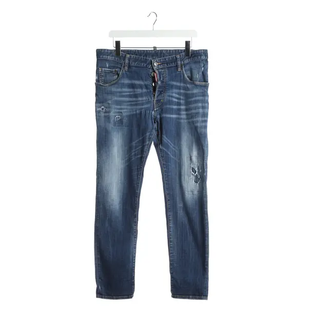 Jeans Straight Fit in Blau, Baumwolle, Dsquared