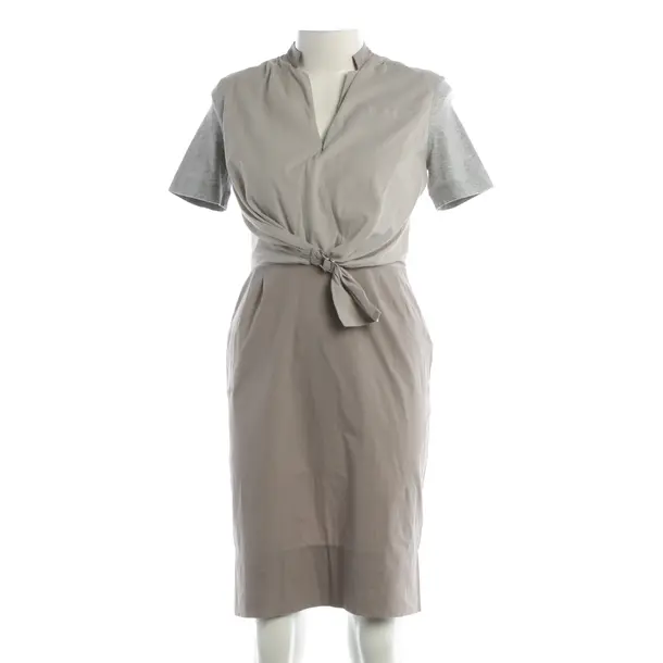 Dress, in Gray, Cotton, Fabiana Filippi