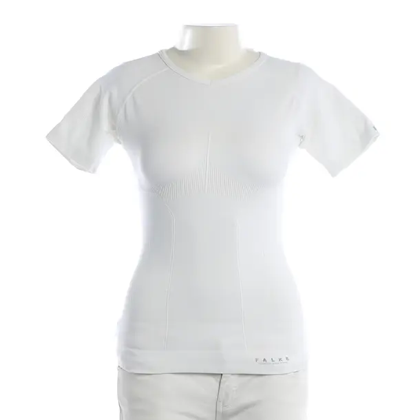 Shirt, in White, Polyester, Falke