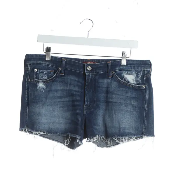Shorts, in Blue, Cotton, 7 for all mankind
