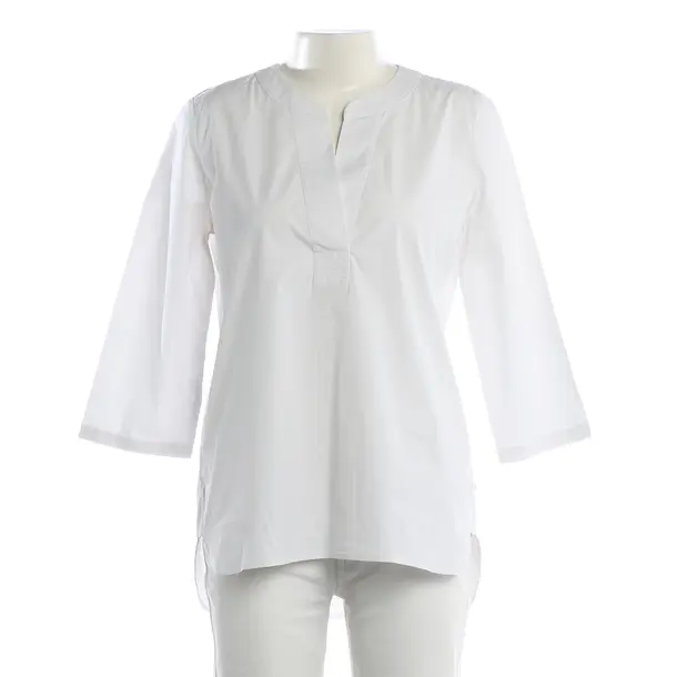 Blouse, in White, Cotton, Diane von Furstenberg