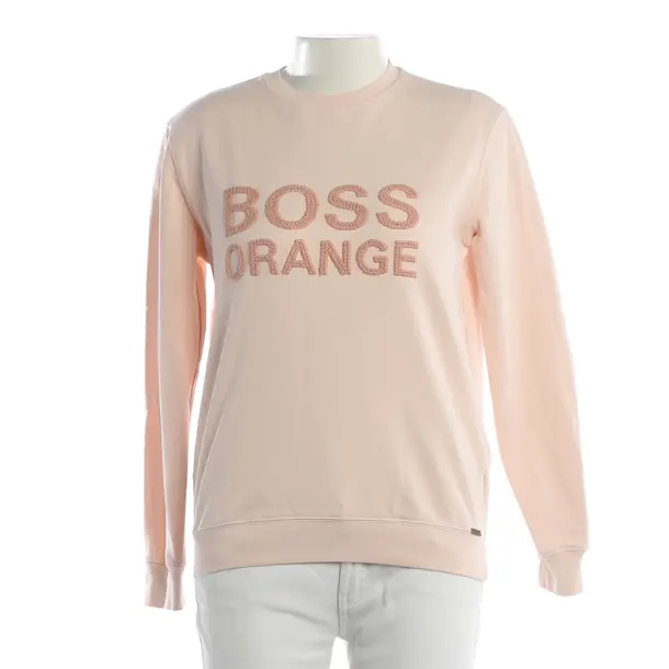 Sweatshirt, in Light Pink, Cotton, Hugo Boss Orange