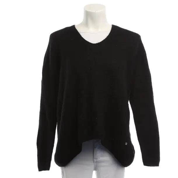 Jumper, in Black, Wool, Mos Mosh