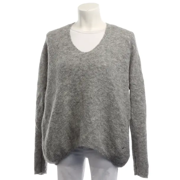 Jumper, in Light Gray, Wool, Mos Mosh
