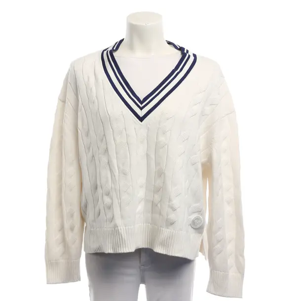 Maglione, in Bianco, Cotone, Marc Cain Sport