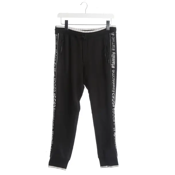 Pants, in Black, Cotton, Dolce & Gabbana