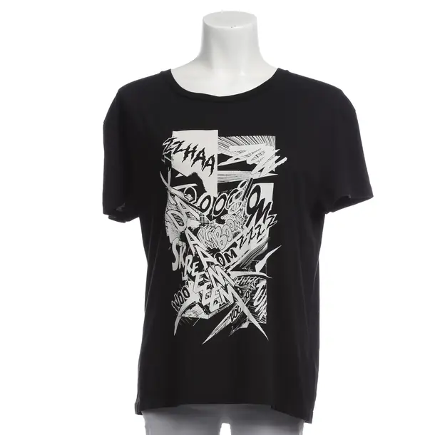 Shirt, in Black, Cotton, Céline