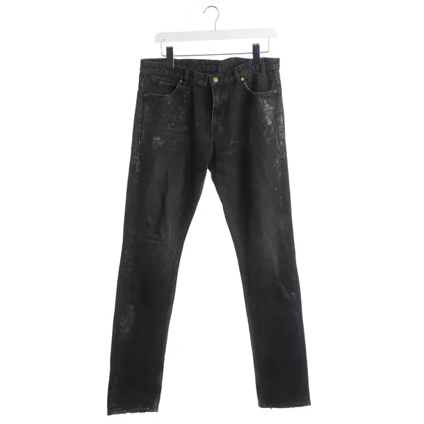 Straight Fit Jeans, in Black, Cotton, Jil Sander