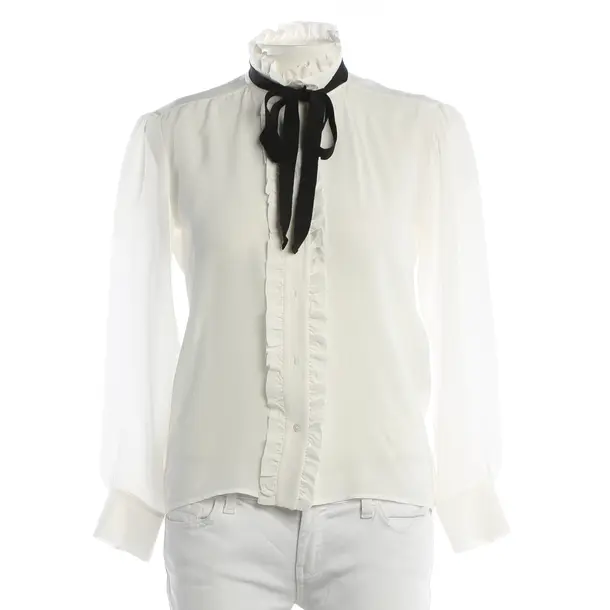 Bluse, in Weiß, Seide, Sandro