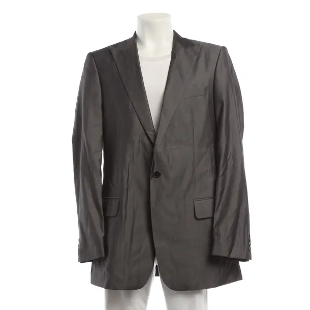 Blazer, in Gray, Cotton, Karl Lagerfeld