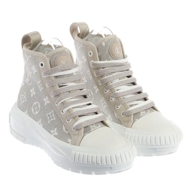 High-Top Sneakers, in Light Gray, Louis Vuitton
