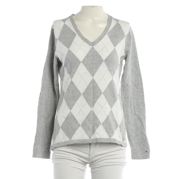 Pullover, in Grau, Baumwolle, Tommy Hilfiger