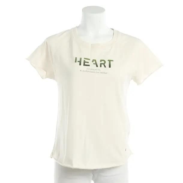 Shirt, in Cream, Cotton, Mos Mosh