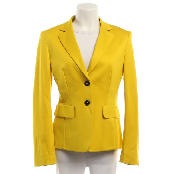 Blazer, in Yellow, Viscose, Marc Cain