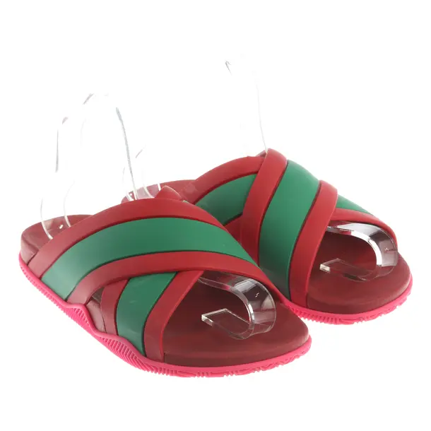 Slides, in Red, Gucci
