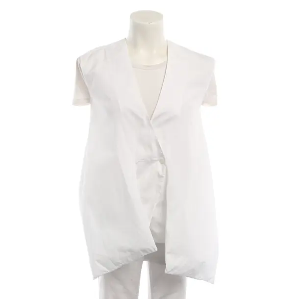 Vest, in White, Cotton, Diane von Furstenberg
