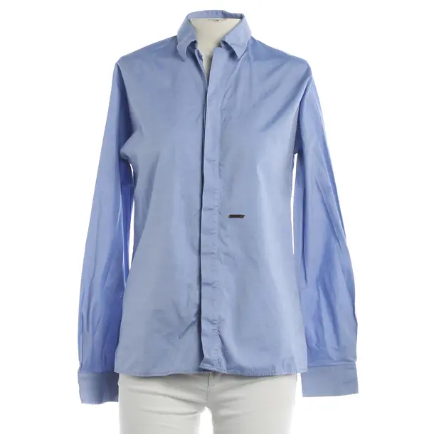 Blouse, in Light Blue, Cotton, Dsquared