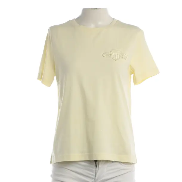 Shirt, in Pastel Yellow, Cotton, Gant